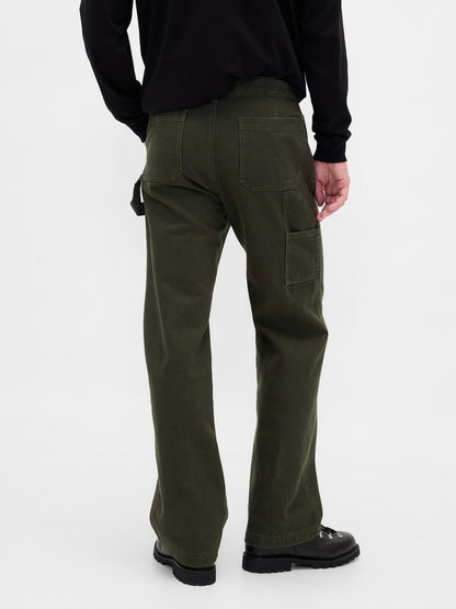 Haki Canvas '90s Loose Pantolon