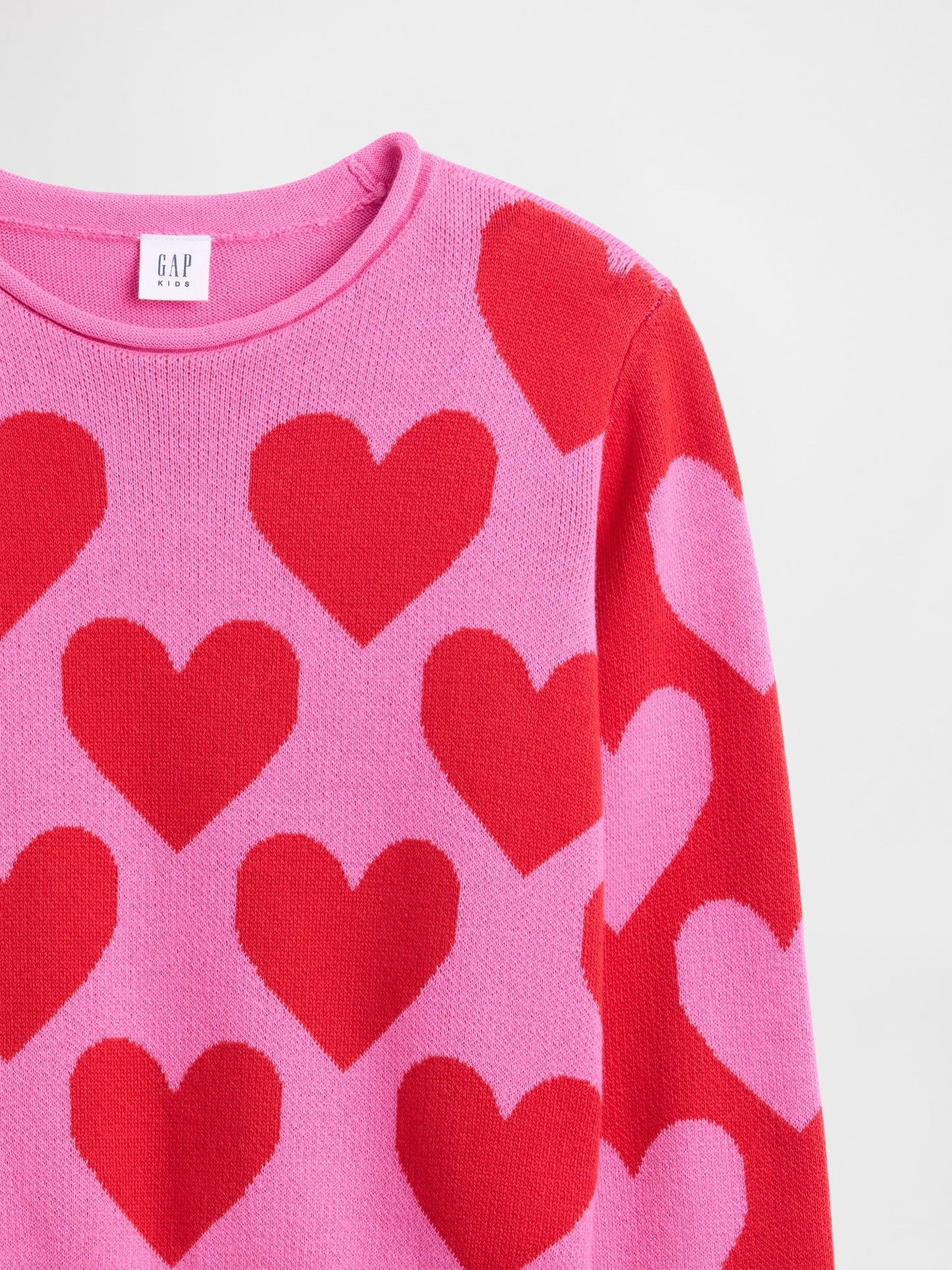 Pembe Relaxed Roll-neck Kazak
