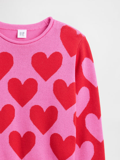 Pembe Relaxed Roll-neck Kazak