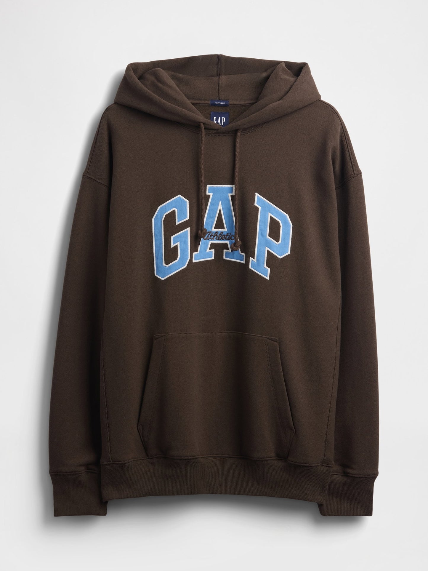 Kahverengi Heavyweight Oversized Logo Sweatshirt