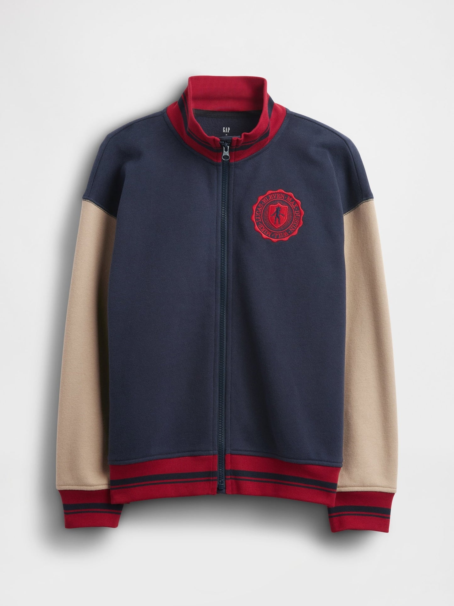 Lacivert Stranger Things Vintagesoft Varsity Sweatshirt