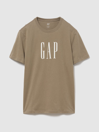 Açık Kahverengi Everyday Soft Relaxed Grafik Baskılı T-shirt