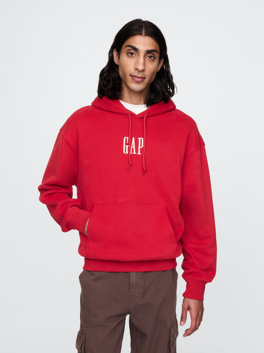 Kırmızı Vintage Soft Gap Logo Sweatshirt