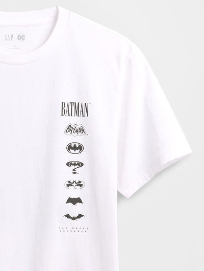 Beyaz Dc™ Batman Everyday Soft Relaxed Grafik Baskılı T-shirt