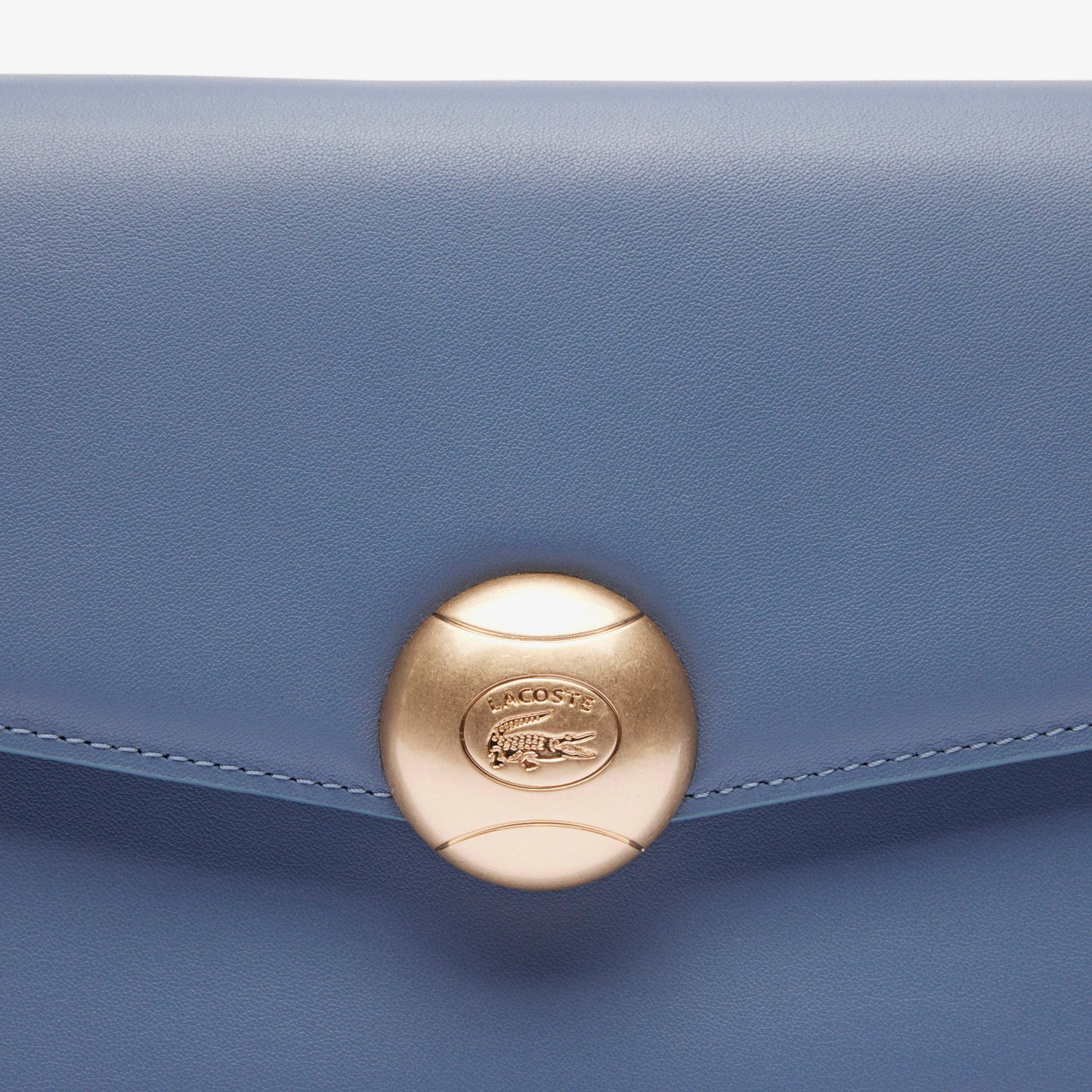 Lacoste Tennis Bliss Kadın Deri Gri Omuz Çantası