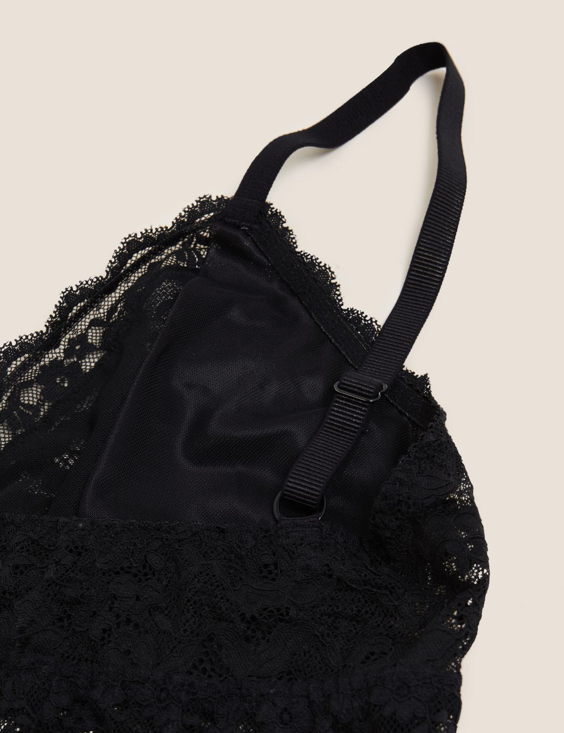 Dantel Detaylı Balensiz Bralet