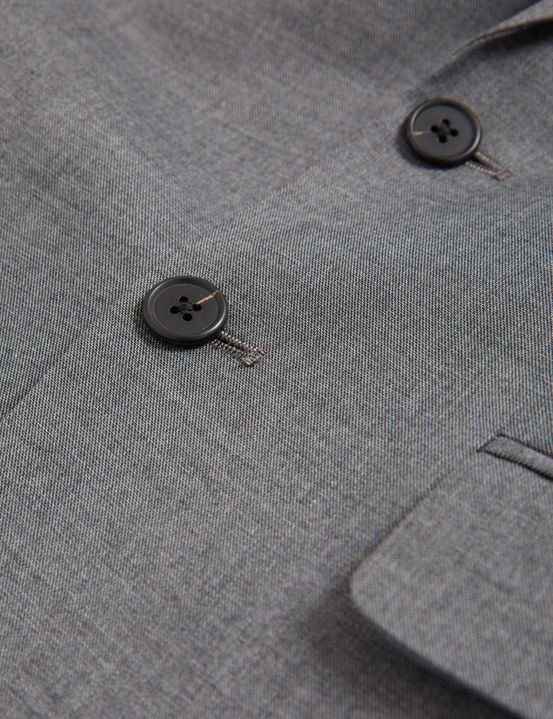 Slim Fit Sharkskin Ceket