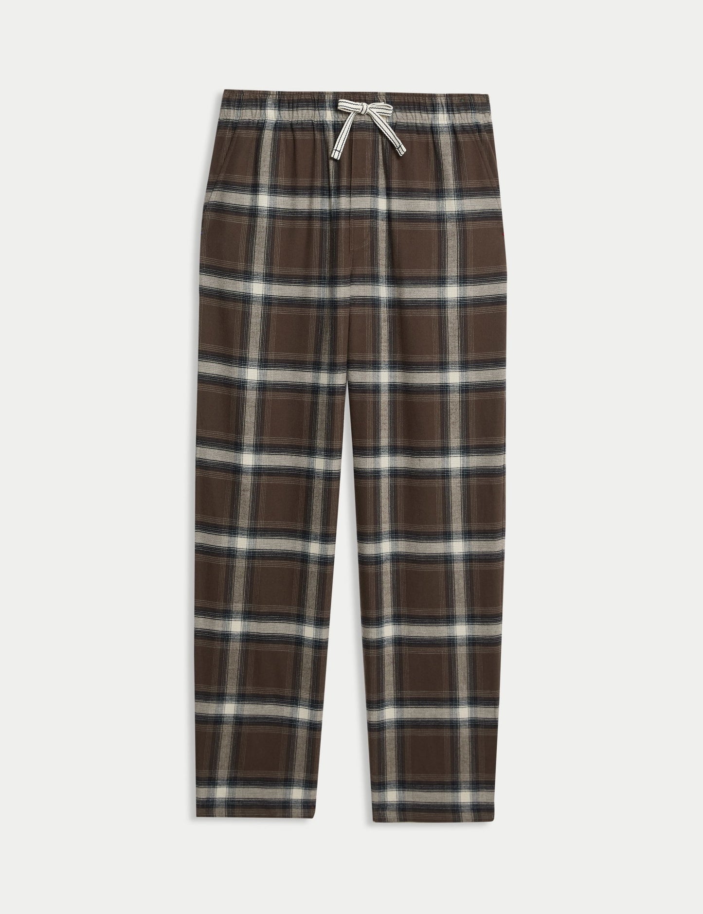 %100 Pamuklu Kareli Pijama Altı