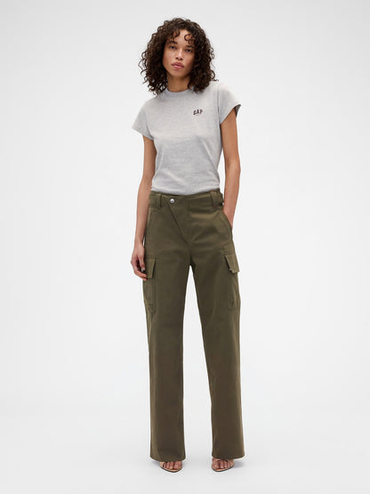 Haki Gap × Victoria Beckham High Rise Kargo Pantolon