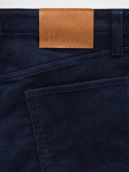 Lacivert Gapstudio Low Rise Corduroy Wide-leg Pantolon