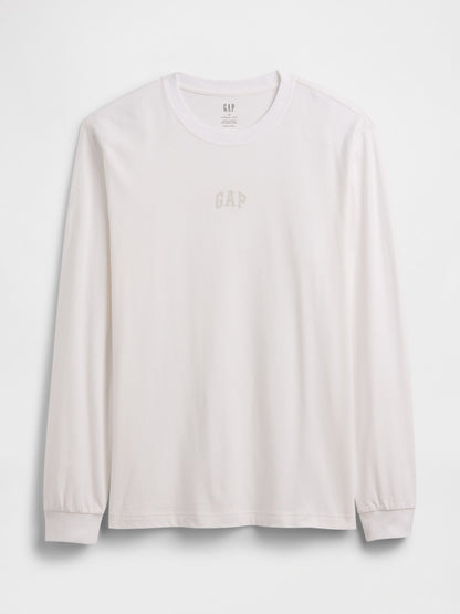 Beyaz Everyday Soft Relaxed Gap Mini-logo T-shirt