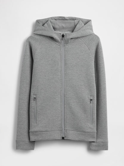 Gri Gapfit Tech Quick-dry Fermuarlı Sweatshirt