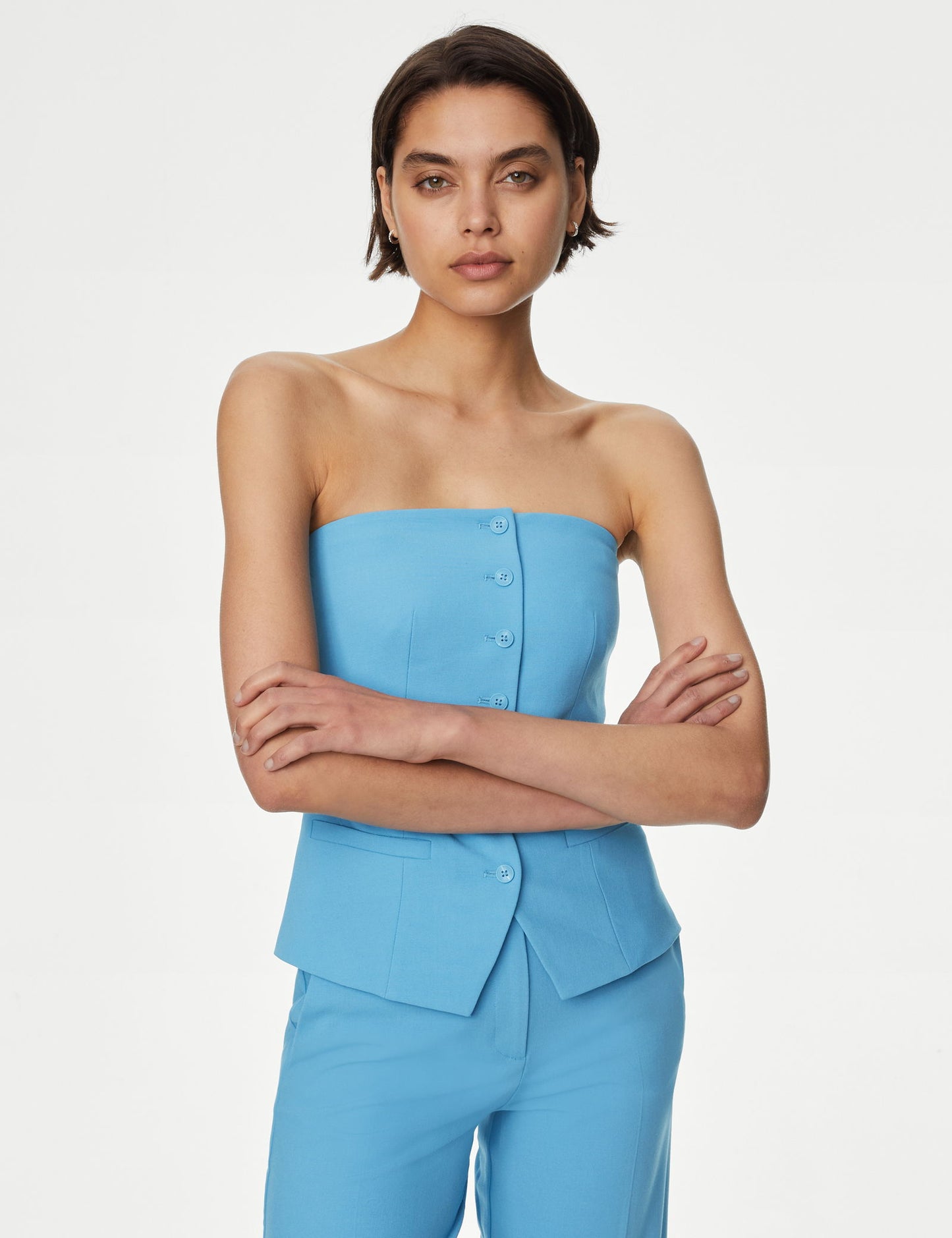 Tailored Fit Askılı Klasik Yelek