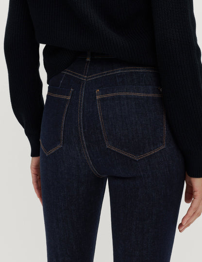 Yüksek Bel Slim Flare Magic Jean Pantolon