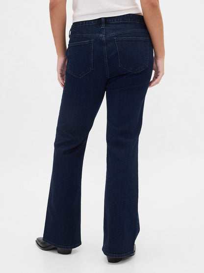 Lacivert Low Rise Long & Lean Jean Pantolon