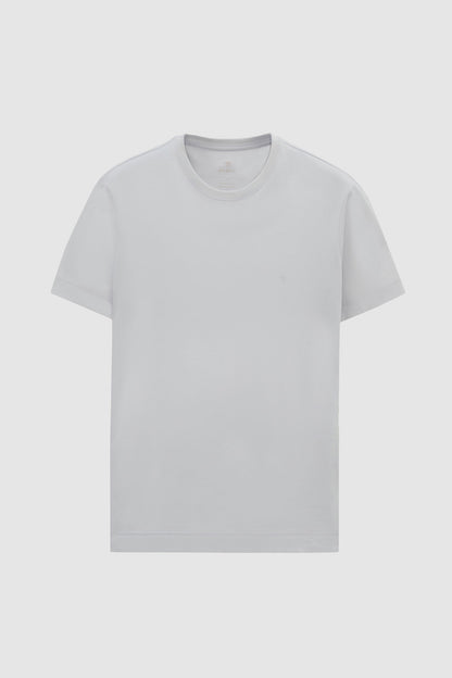 Damat Regular Fit Gri %100 Pamuk Merserize T-shirt