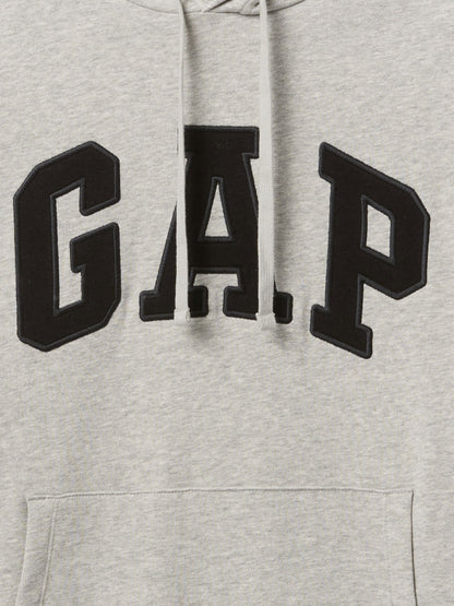 Gri Gap Logo Fransız Havlu Kumaş Sweatshirt