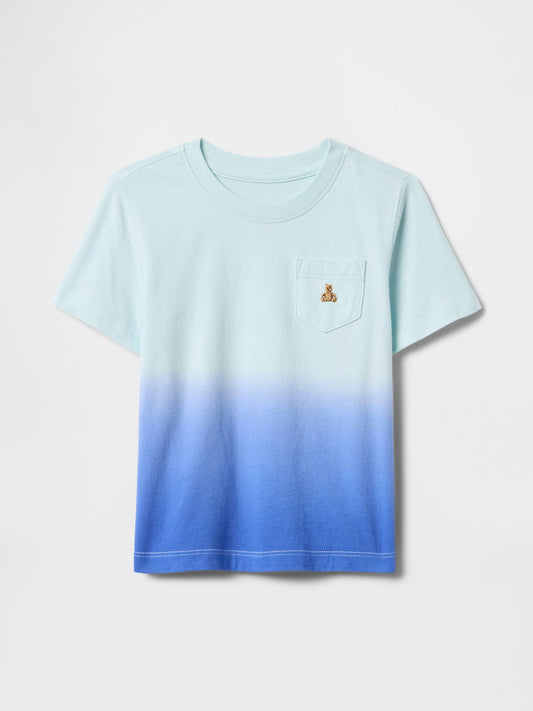 Açık Mavi Mix & Match Cepli T-Shirt