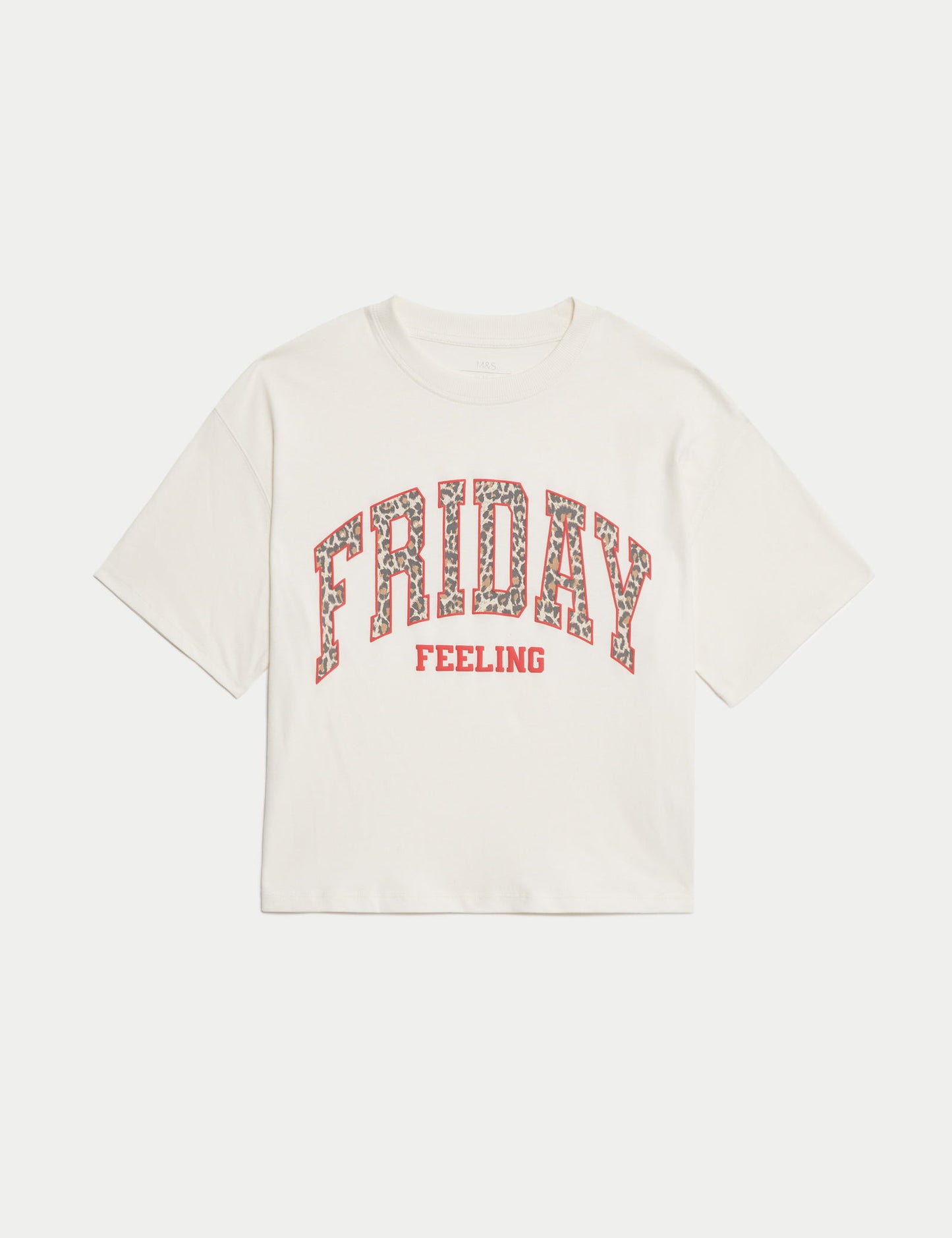 Saf Pamuklu Friday Tişört (6-16 Yaş)