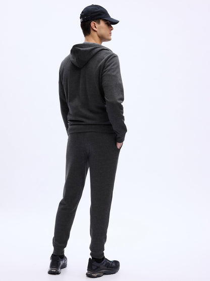 Koyu Gri Gap Logo Fleece Jogger Eşofman Altı