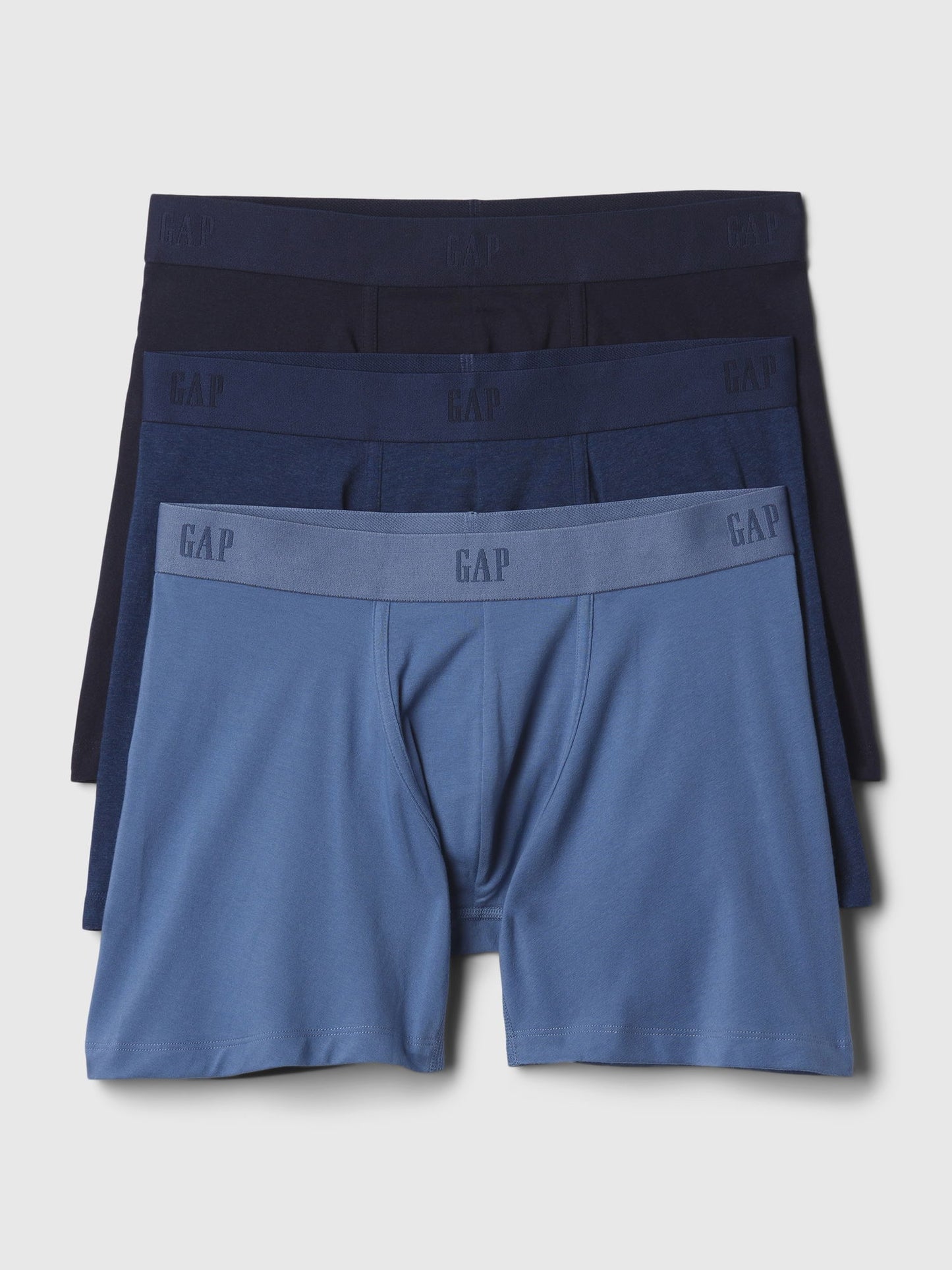Mavi 3'lü Boxer Seti