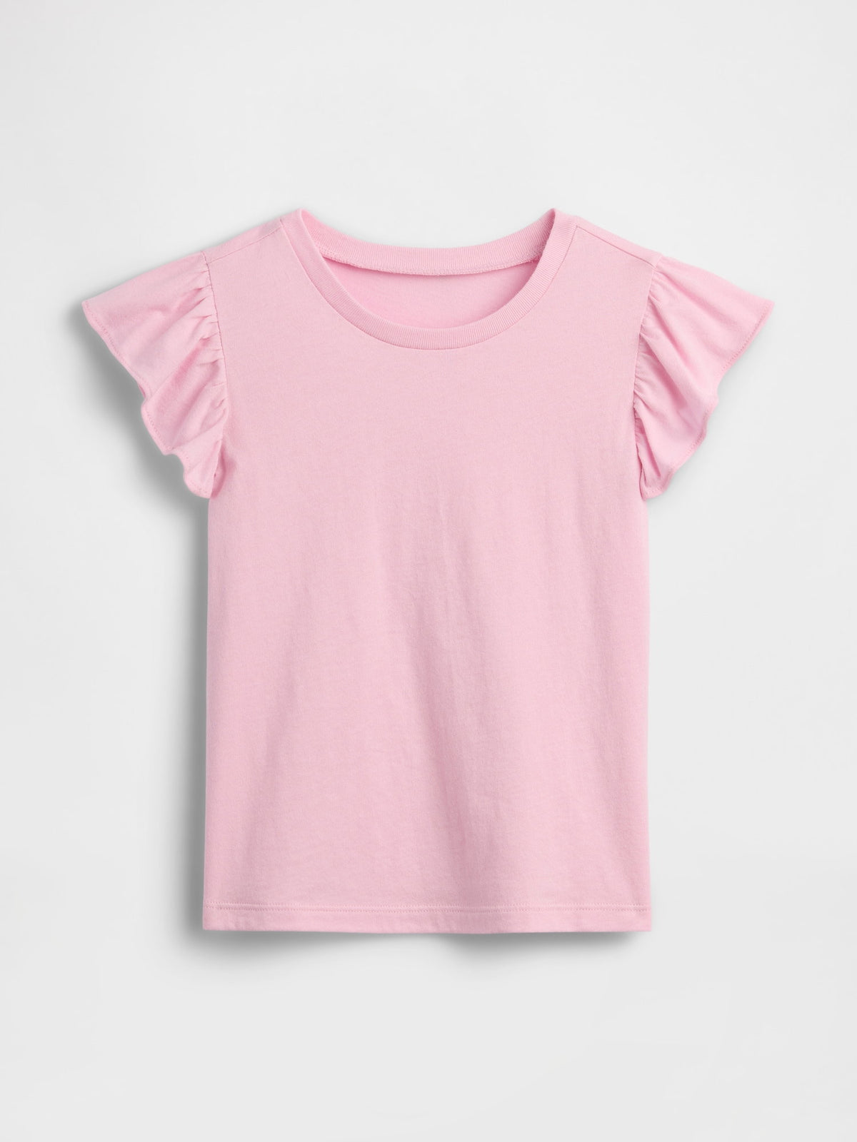 Pembe Flutter Sleeve T-shirt