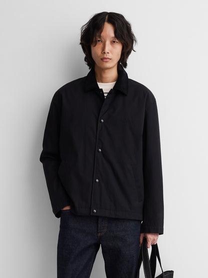 Siyah Gap × A.p.c. Kanvas Ceket