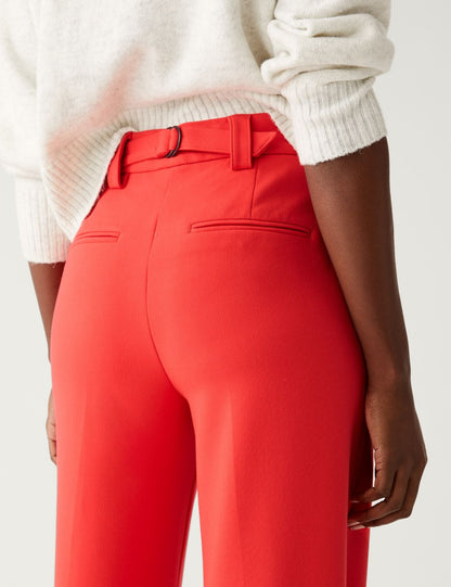 Yüksek Bel Wide Leg Pantolon