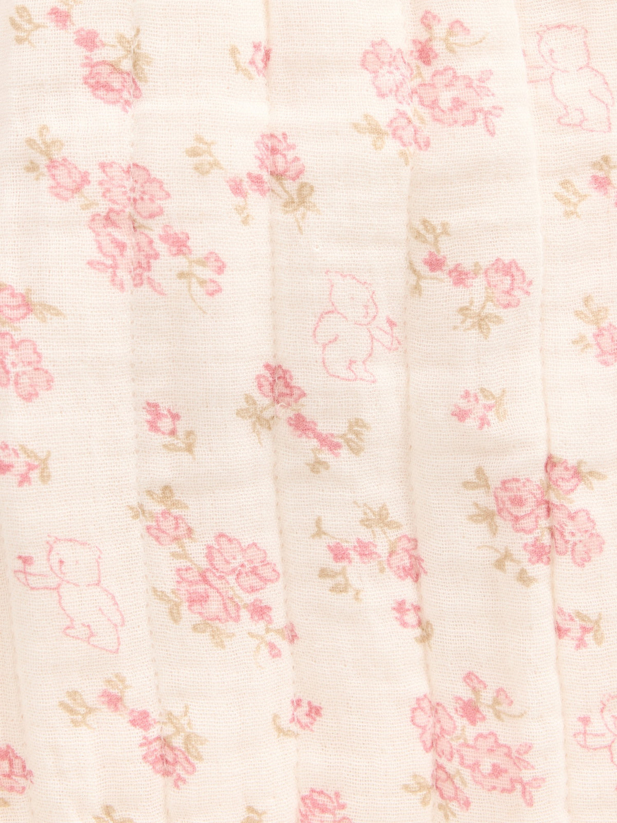 Çok Renkli Kapitone Gauze Pull-on Pantolon