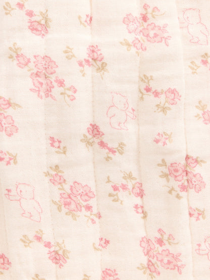 Çok Renkli Kapitone Gauze Pull-on Pantolon