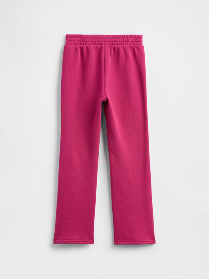 Pembe Relaxed Gap Logo Bootcut Eşofman Altı