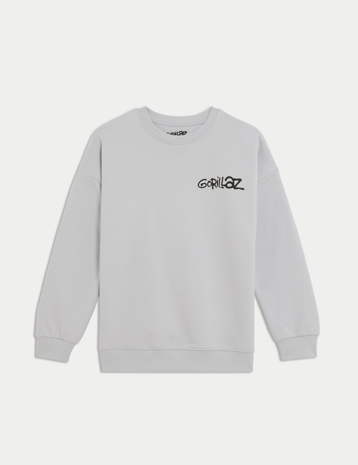 Saf Pamuk Sweatshirt