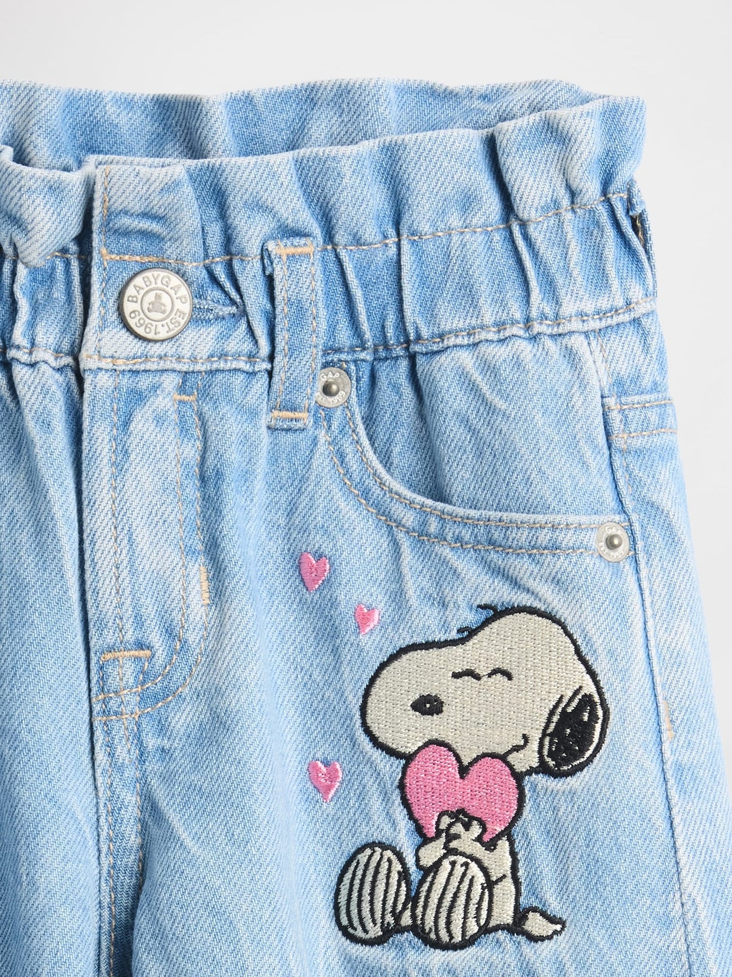 Mavi Snoopy Pull-on Horseshoe Jean Pantolon