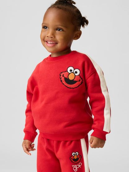 Kırmızı Vintagesoft Sesame Street Sweatshirt