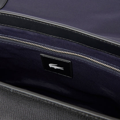 Lacoste Erkek Deri Siyah Omuz Çantası