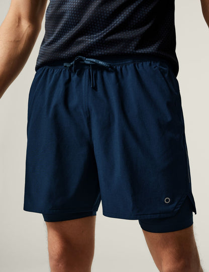 Çift Katlı Regular Fit Şort