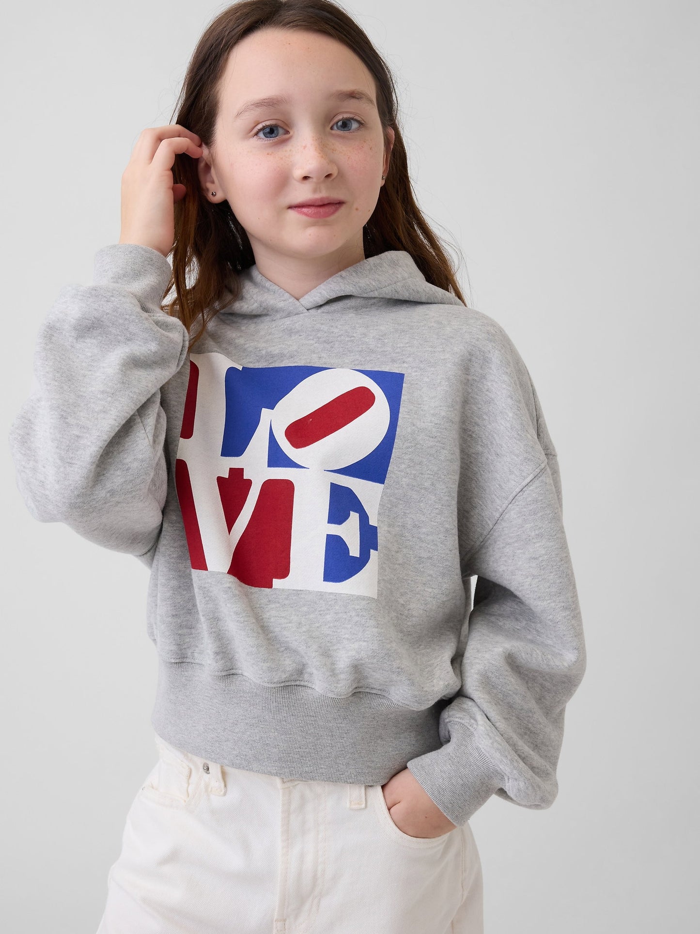 Gri Robert Indiana Love Sweatshirt