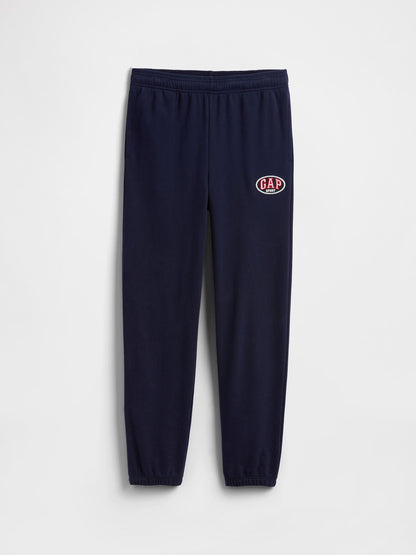 Lacivert Vintagesoft Terry Sport Logo Jogger Eşofman Altı