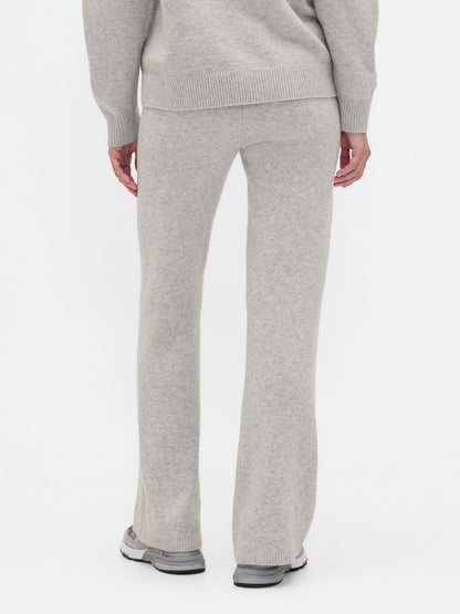 Gri Cashsoft Boot Triko Pantolon