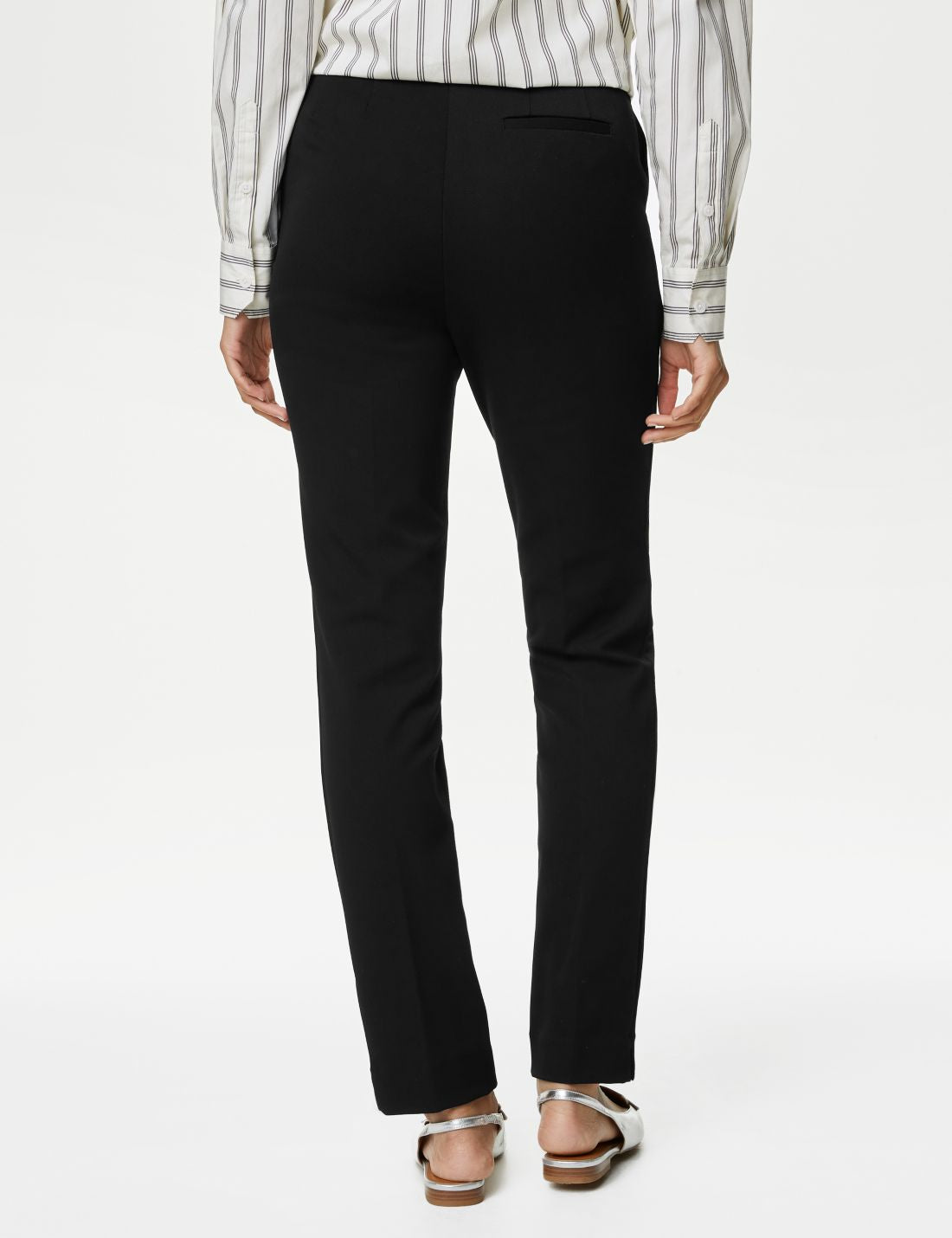 Yüksek Bel Slim Fit Pantolon