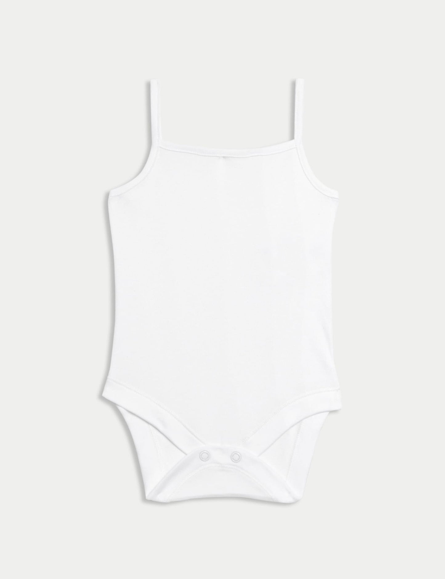 Saf Pamuklu 5'li Askılı Bodysuit (0-3 Yaş)