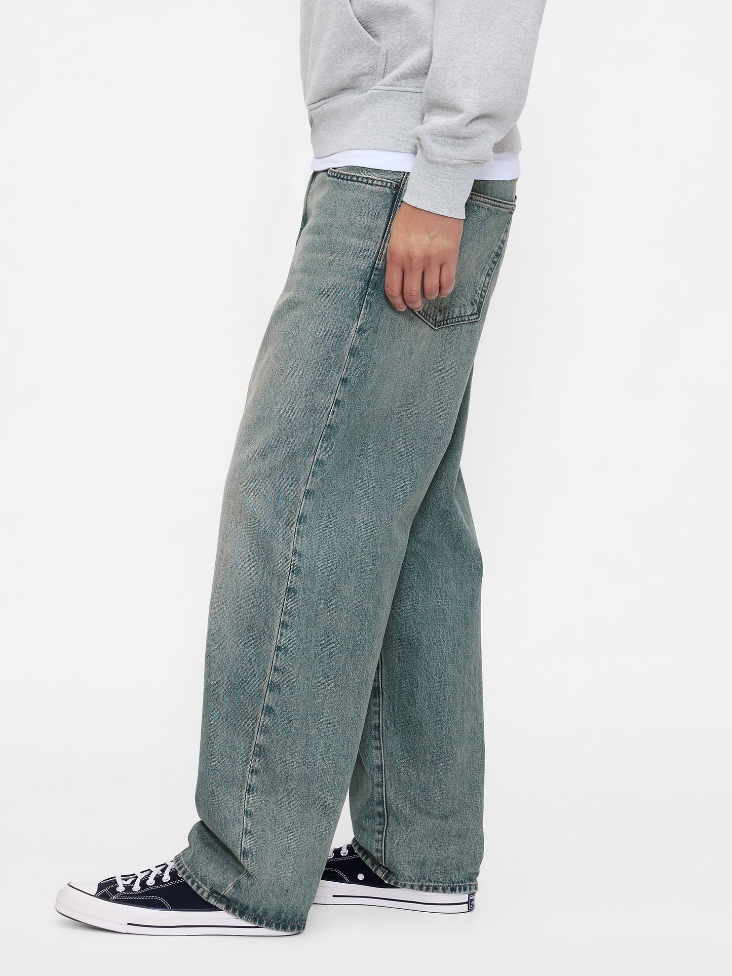 Mavi Baggy Jean Pantolon