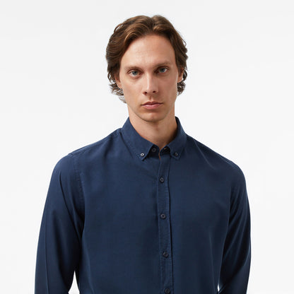 Nautica Erkek Lacivert Classic Fit Gömlek