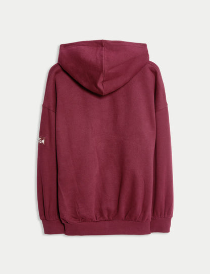 Pamuk Zengin Lilo & Stitch Kapüşonlu Sweatshirt (6–16 Yaş)