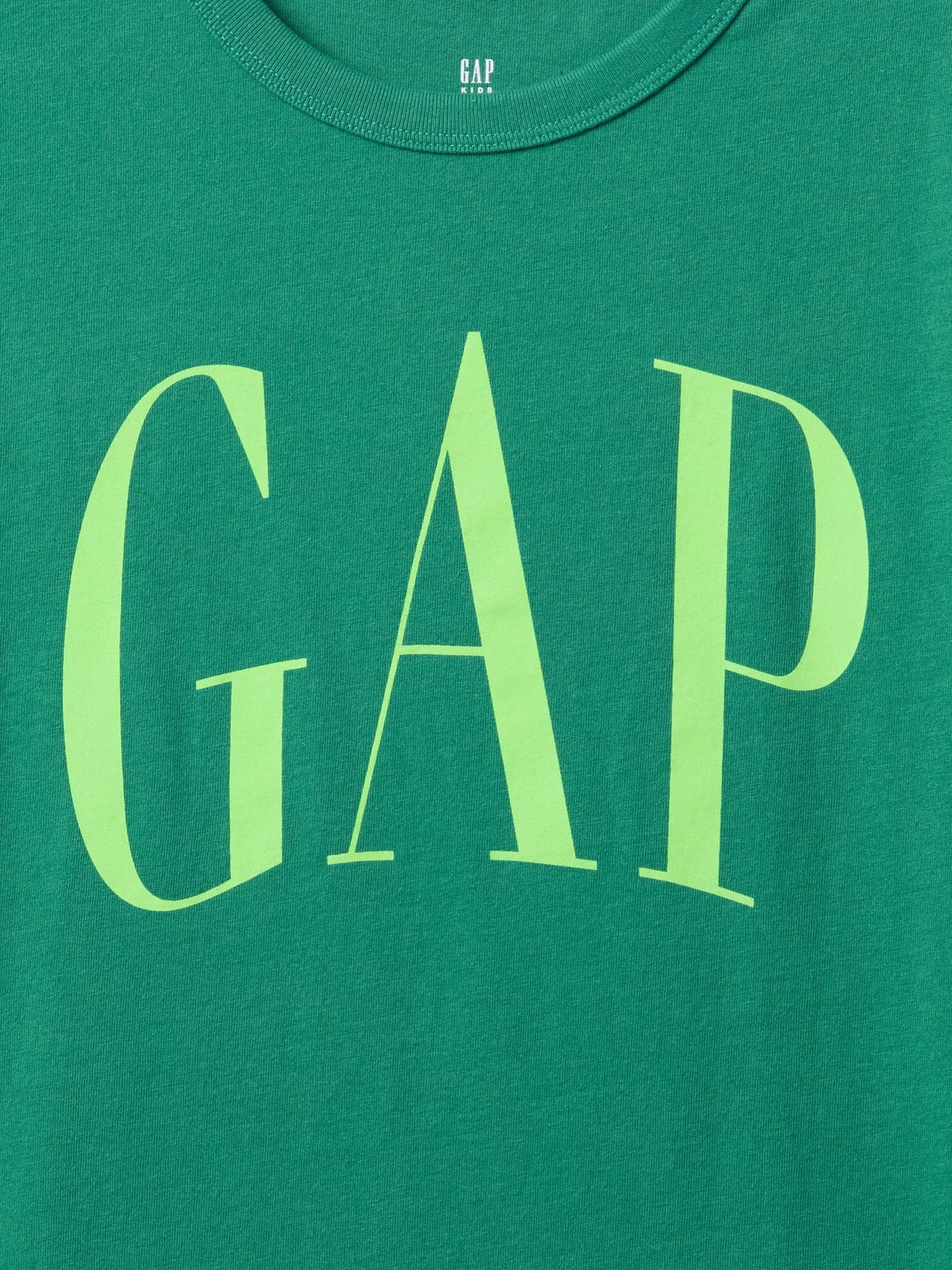 Yeşil Gap Logo T-shirt