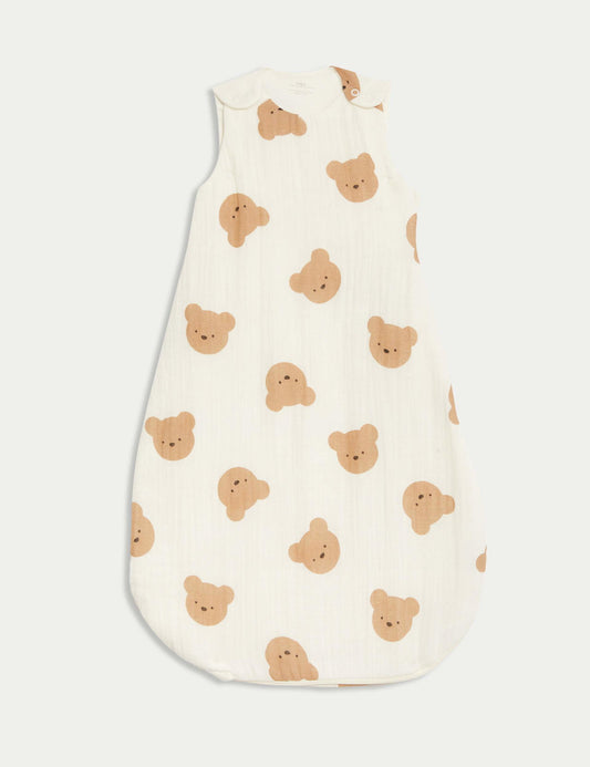 Saf Pamuk Spencer Bear™ 2.5 Tog Uyku Tulumu