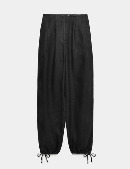 Saf Keten Pantolon