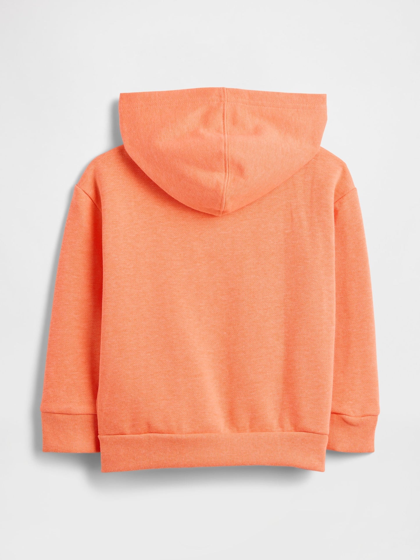 Turuncu Relaxed Gap Logo Fermuarlı Sweatshirt