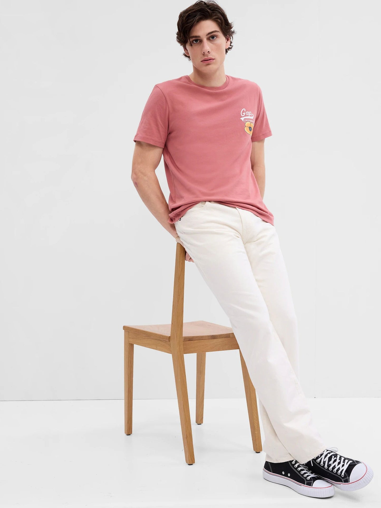 Beyaz Straight Washwell™ Jean Pantolon