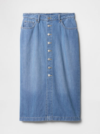 Mavi Denim Maxi Etek
